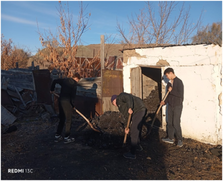 “Жас ұландардың игі ісі”